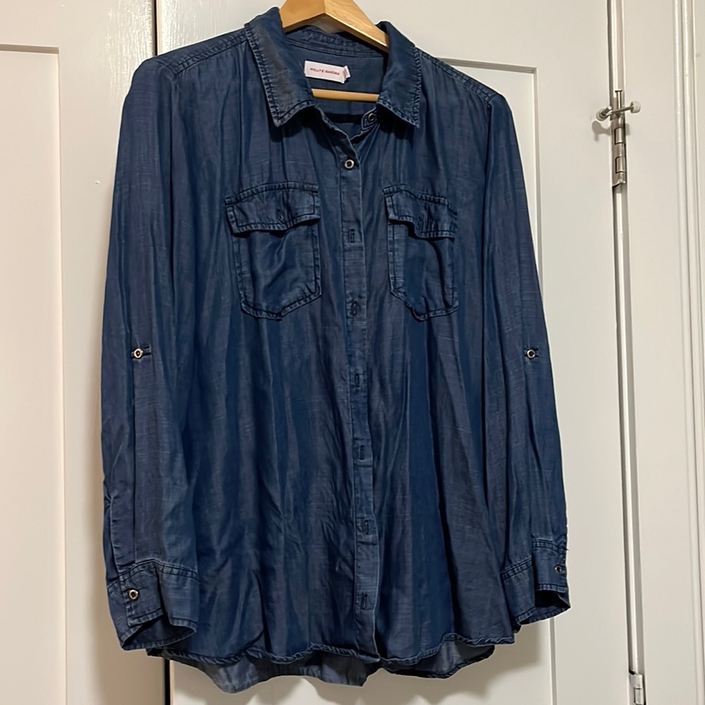 Molly & Isadora Chambray Shirt